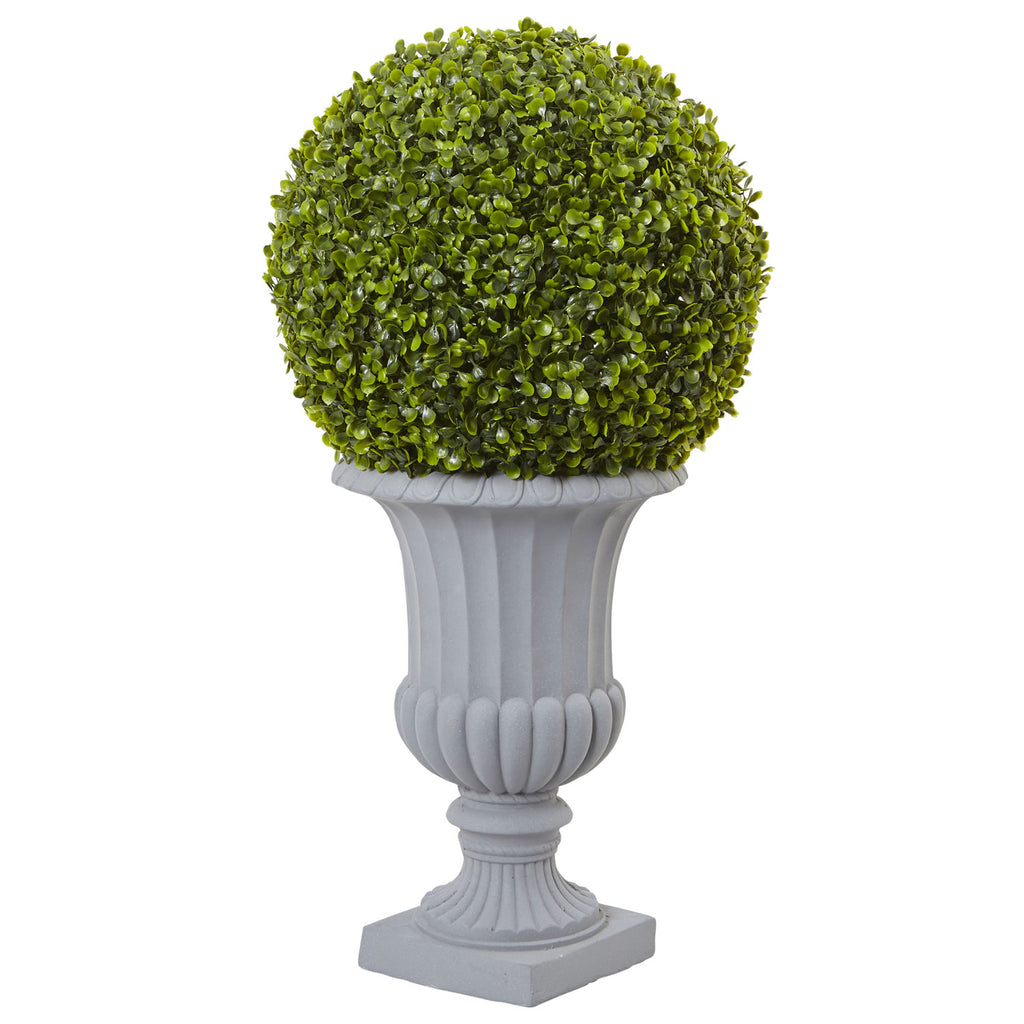 2.5' Boxwood Topiary with Urn - Indoor/Outdoor