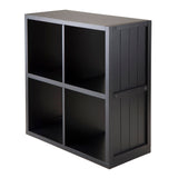 Shelf 2 x 2 Cube with Wainscoting Panel