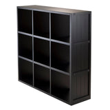 Shelf 3 x 3 Cube Wainscoting Panel