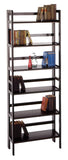 Wide Terry Folding Bookcase Black