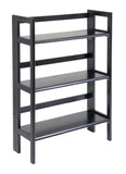 Wide Terry Folding Bookcase Black