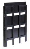 Wide Terry Folding Bookcase Black