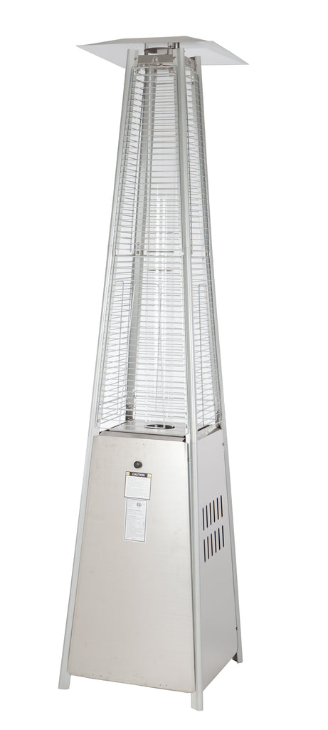 40,000 BTU Stainless Steel Pyramid Flame Heater