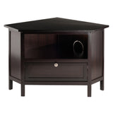 Zena Corner TV Stand Espresso