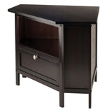 Zena Corner TV Stand Espresso