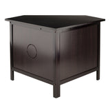 Zena Corner TV Stand Espresso