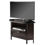 Zena Corner TV Stand Espresso