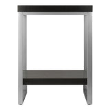 Jared End Table, Enamel Steel Tube