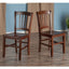 Madison 2-Pc Set Slat Back Chairs