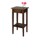 Regalia Accent Table with drawer, shelf