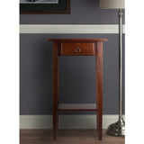 Regalia Accent Table with drawer, shelf