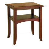 Craftsman End Table with Shelf