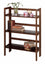 Terry Folding Bookcase Walnut