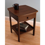 Claire Accent Table Anitque Walnut Finish