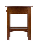Claire Accent Table Anitque Walnut Finish