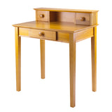 Studio Writing Desk with Hutch