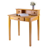 Studio Writing Desk with Hutch