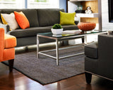 4' X 6' Portland Gray Jute Rug