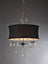 1-light Vince Crystal Chandelier