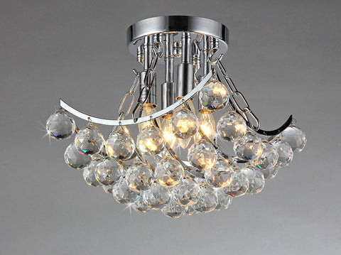 Bowl Crystal Chandelier