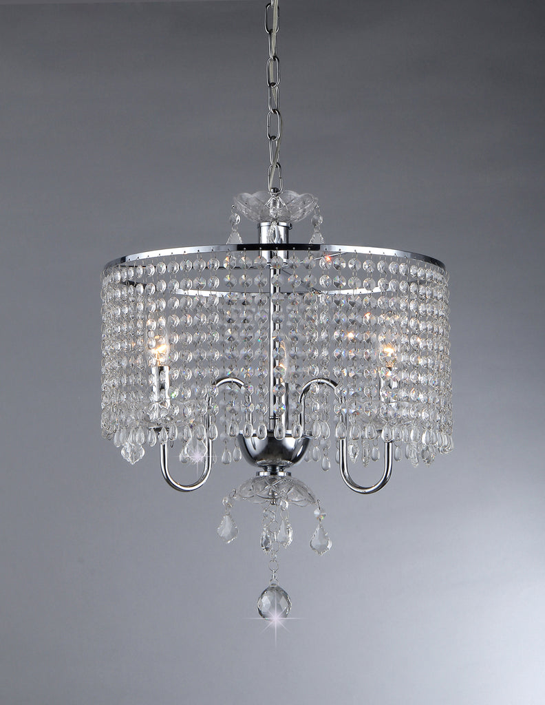 Crystal Beaded Pendant Lamp