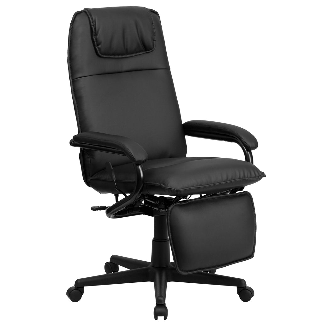 High Back Leather Executive Reclining Swivel Office Chair