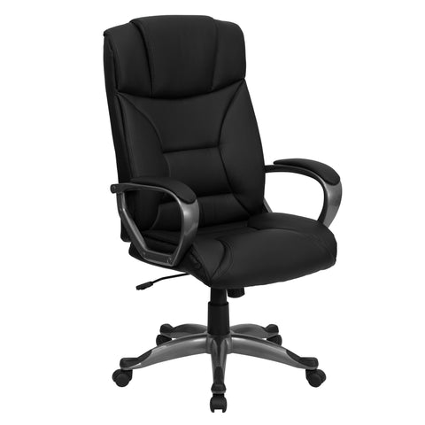 High Back Leather Executive Swivel Office Chair