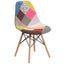 Elon Series Fabric Chair with Wood Base