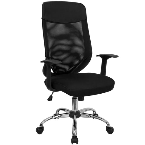 High Back Mesh Executive Swivel Office Chair with Mesh Padded Seat