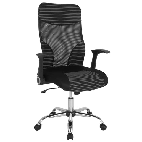 Milford High Back Office Chair with Contemporary Mesh Design