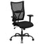 HERCULES Series 400 lb. Capacity Big & Tall Mesh Executive Swivel Office Chair with Height Adjustable Arms