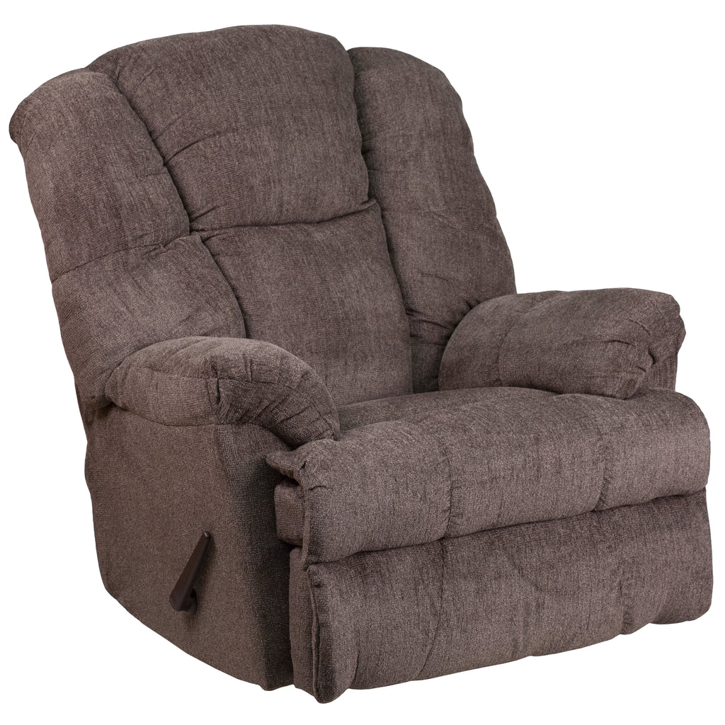 Contemporary Hillel Chenille Rocker Recliner