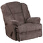 Contemporary Hillel Chenille Rocker Recliner