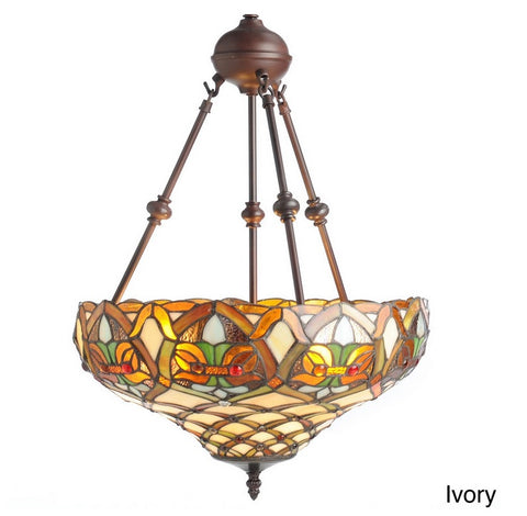Tiffany-style Ariel Hanging Light: Tiffany-style Hanging Light