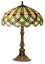 Tiffany-style Ribbon Design Table Lamp