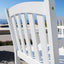 Bradley Outdoor Wood Arm Chair Slat Pattern