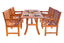 Outdoor Rectangular Curvy Dining Set 25