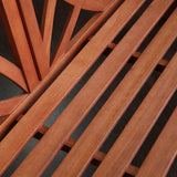 Outdoor Eucalyptus Wood  Garden Bench