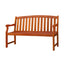 Outdoor Eucalyptus Wood Bench