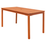 Outdoor Eucalyptus Wood Rectangular Table