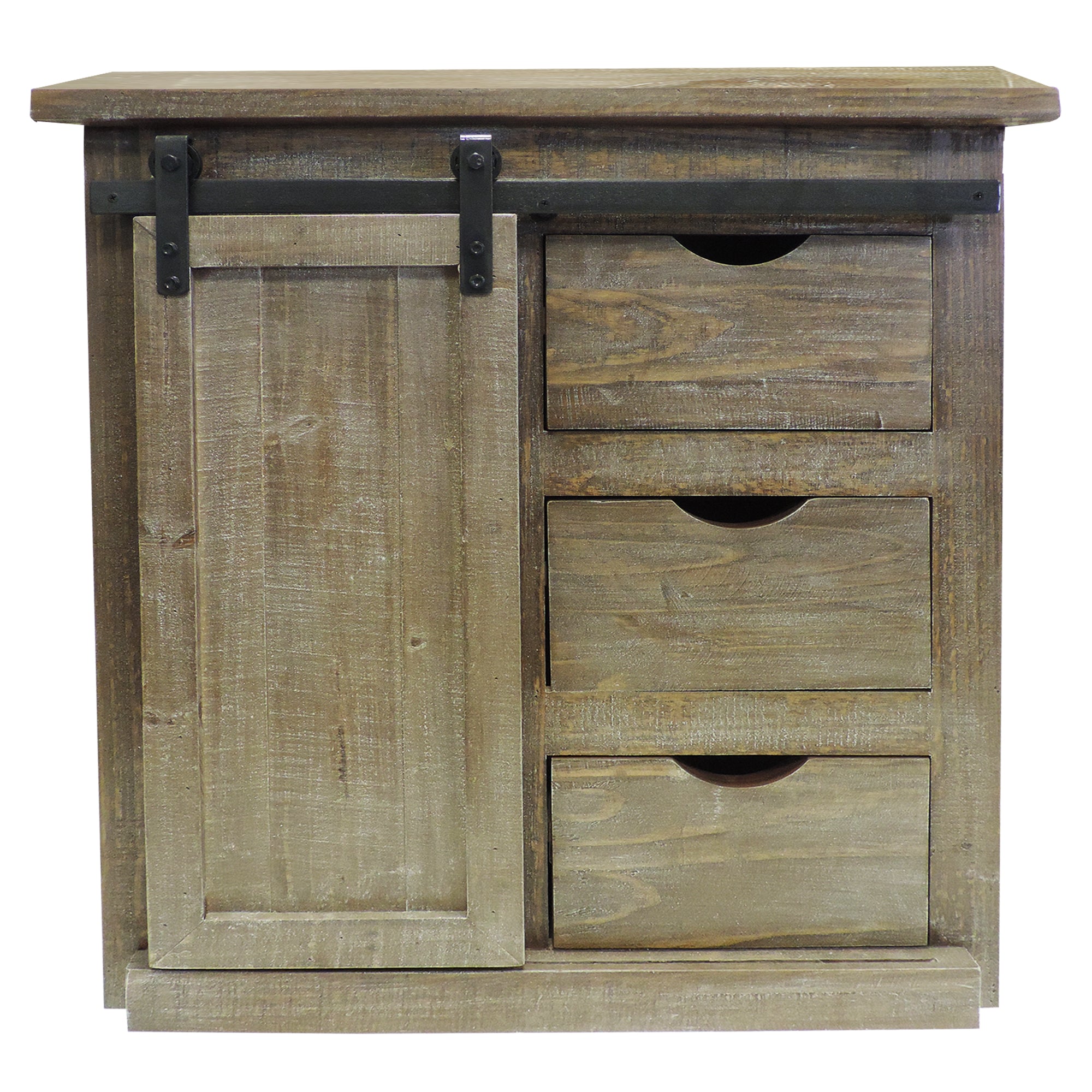 Ash Wood Roll-Out Cabinet Drawers