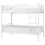 Metal Twin Over Twin Bunk Beds with Ladder
