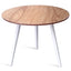 Dining Living Room Modern Pine Round End Table