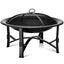 30" Outdoor Fire Pit BBQ Portable Patio Garden Grill