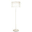 Modern Floor Lamp with White Paper Drum Shade