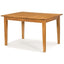 Space Saving Extendable Dining Table in Cottage Oak Finish