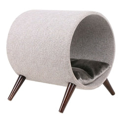 Modern Mid-Century Style Small Dog or Cat Bed