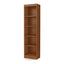 Modern Narrow Bookcase with 5-Shelves in Morgan Cherry Finish