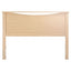 Full / Queen size Headboard in Natural Maple Finish