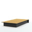 Twin size Platform Bed Frame in Black Wood Finish